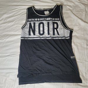Men's Black n Blanc Noir Tank Size XL